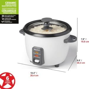 electric rice cooker 6 cups