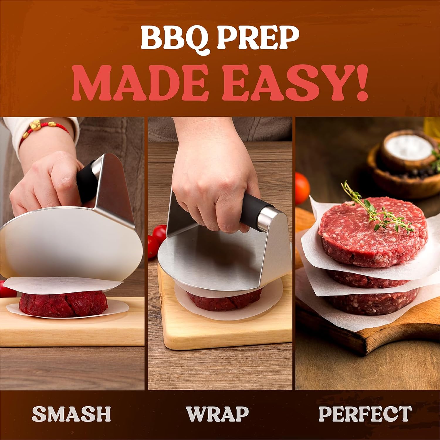 pisol smash burger press
