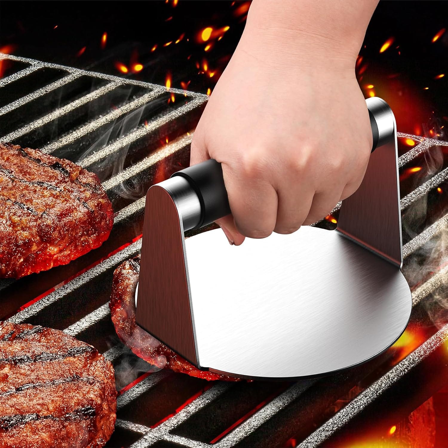pisol smash burger press