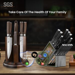 71Upj1OMdCL._AC_SL1500_ 14-Piece Kitchen Knife Set with Magnetic Block Free Shipping
