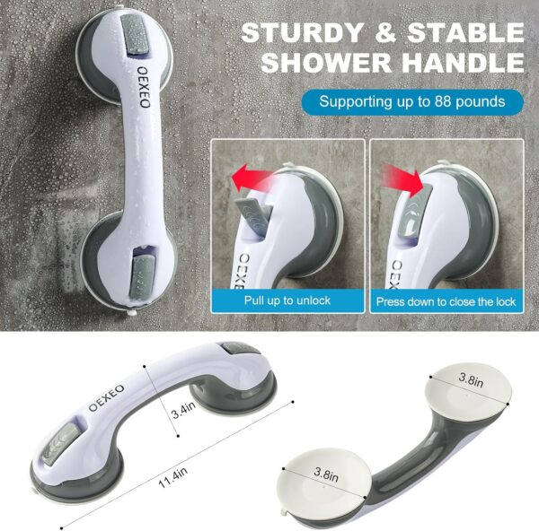 2PCS Grab Bars for Bathroom